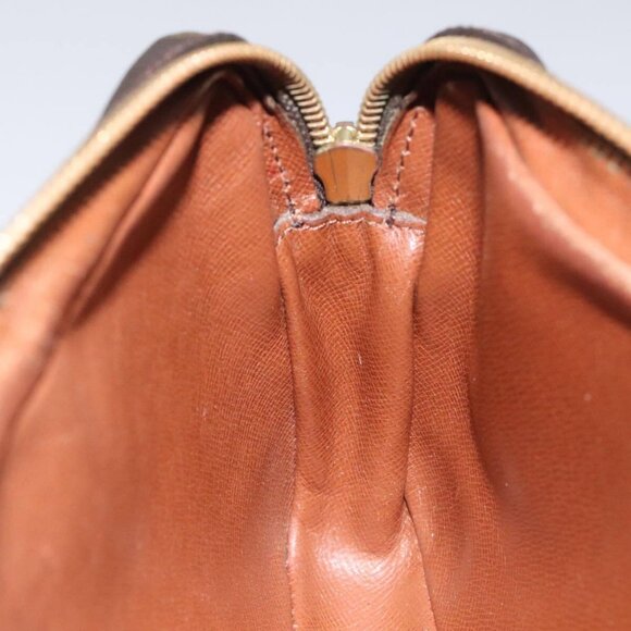 LOUIS VUITTON Monogram Marly Dragonne PM Clutch Bag M51827 LV Auth hk2007 - Picture 13 of 15